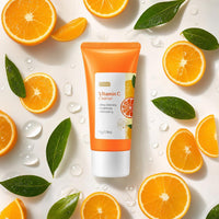 Ingredientes del limpiador: Vitamina C, naranja y aloe