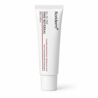 Koriderm+ crema facial antiedad 50 ml, tubo blanco con Centella Asiática y Ácido Hialurónico